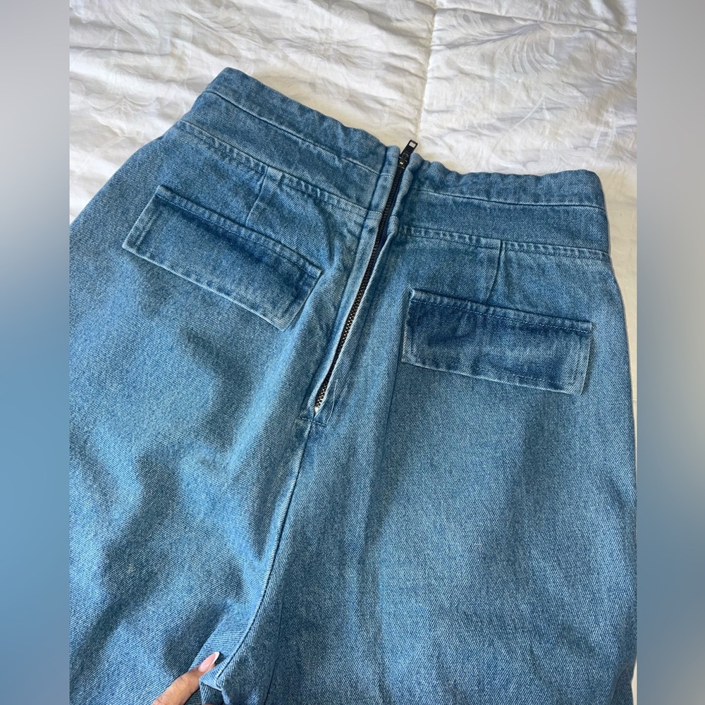 JLUXLABEL Jacinda denim utility pants - Picture 12 of 15